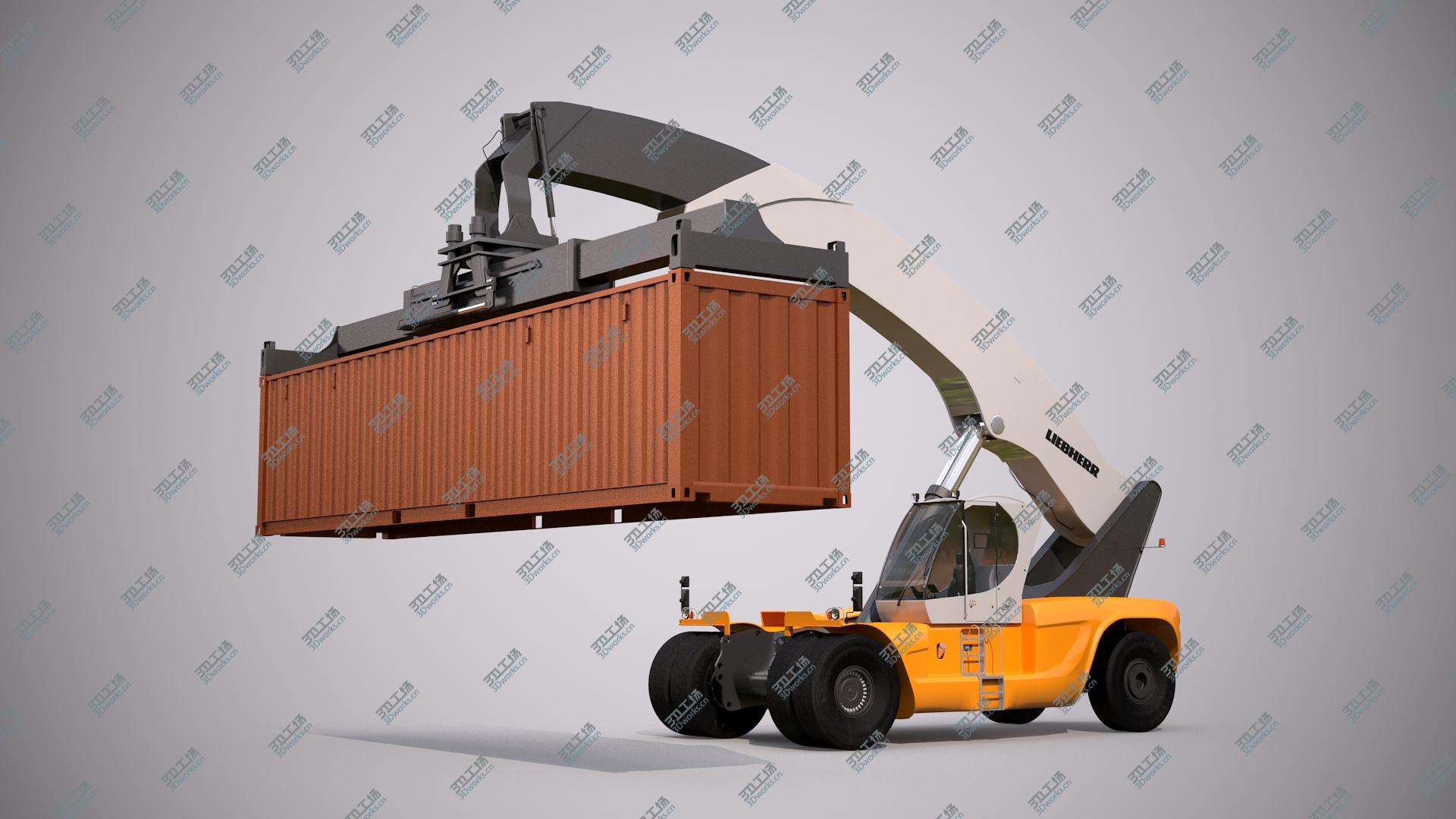 images/goods_img/20210319/Liebherr Reachstacker and 40ft Container 3D model/1.jpg